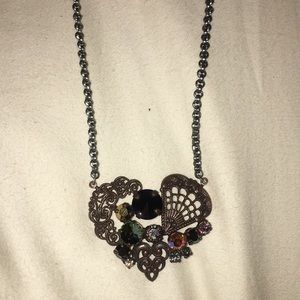 Sabika heart necklace
